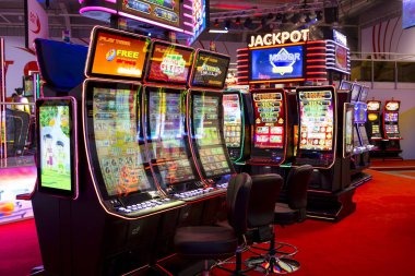 Game selection menu on mpo555 link showing Boom City and slot options
